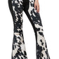 Rodeo Bell Bottom Jean in Black