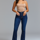 Judy Boot Cut Jean in Dark Denim