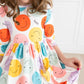 Happy Days 3/4 Pocket Twirl Dress