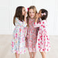 School is Cool 3/4 Sleeve Pocket Twirl Dress