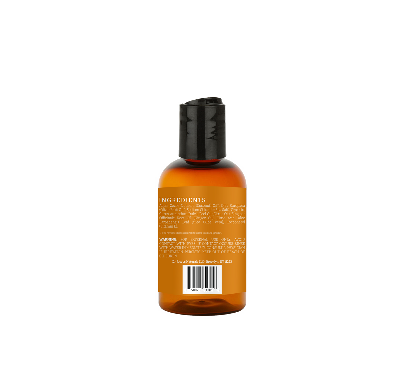 Orange & Ginger Castile Body Wash