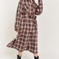 “Plaid Out” Dress