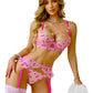 Gabrielle Love Chain Lingerie Set