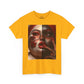 Graphic Tee — Dual-Faced Gothic Rose Portrait