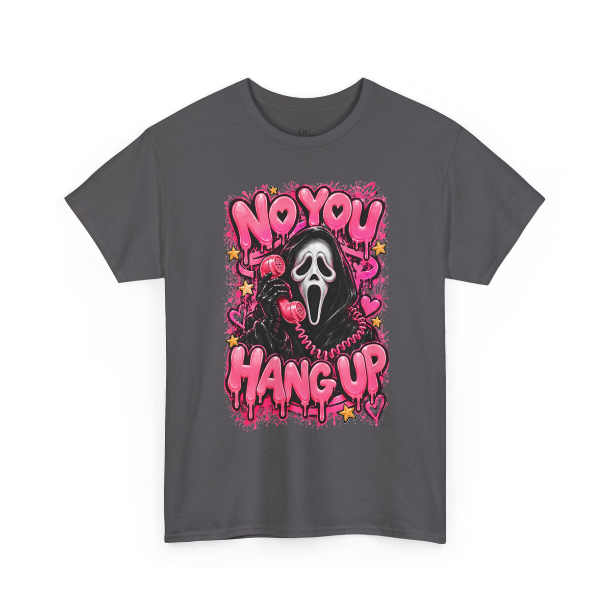 “No You Hang Up” Ghost Face Graphic Tee