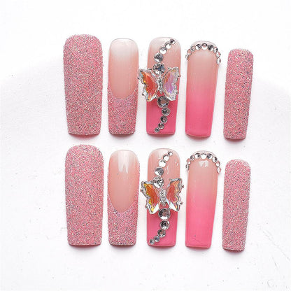 Handmade Nail Wear Nail Art Reusable Press on Nails