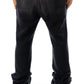 PANTHEON Washed French Terry Stacked Jogger Pants