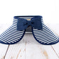 Foldable Bow Stripe Visor