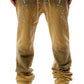 HUSK Washed French Terry Stacked Jogger Pants