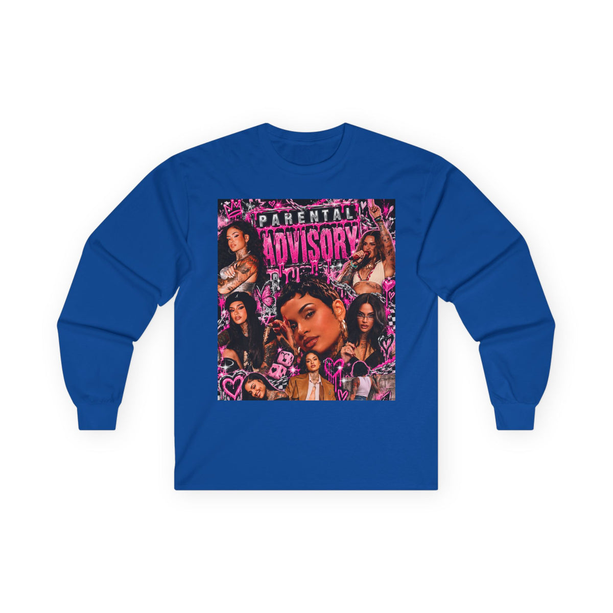 “Parental Advisory” Kehlani Long Sleeve Tee