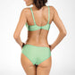 Delightful Sheer Balconette Bra Sawren Mint