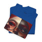 Graphic Tee — Dual-Faced Gothic Rose Portrait