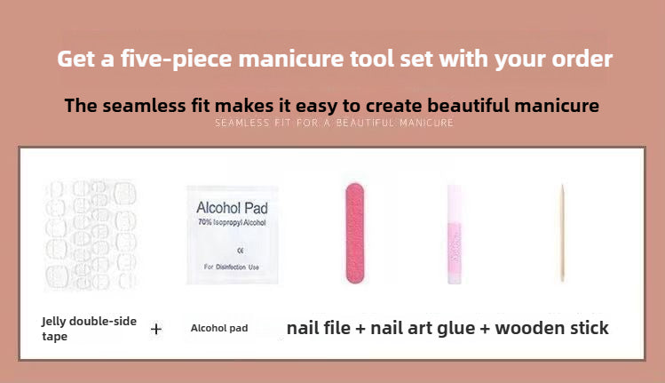 Handmade press on nails fake nails removable