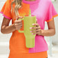 Pear Green Frosted Stainless Handle Large Vacuum Cup with Straw 40oz