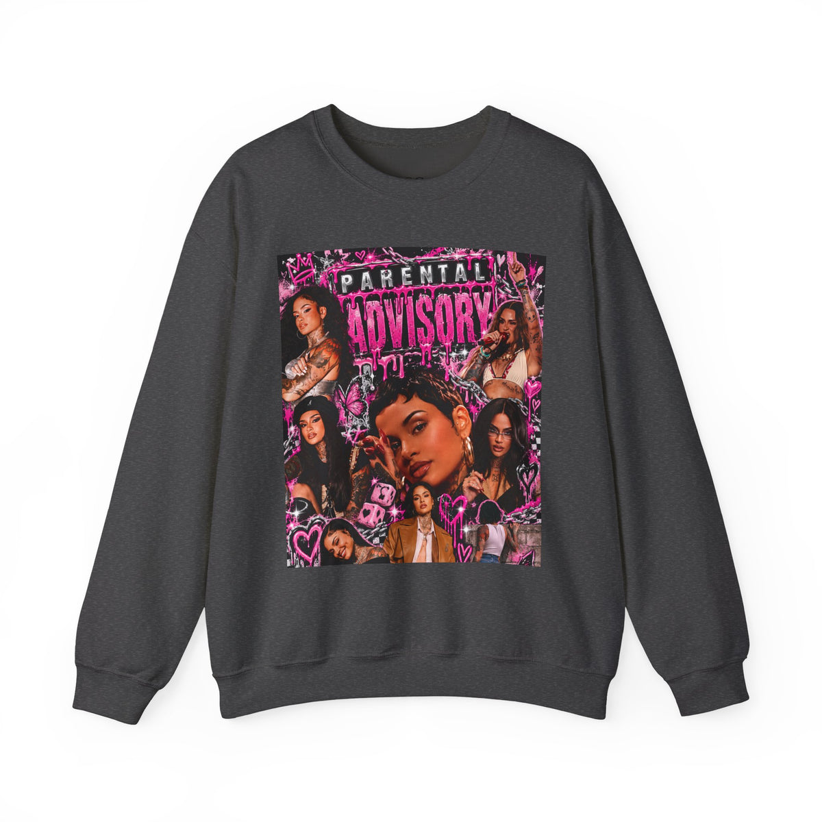 “Parental Advisory” Kehlani Crewneck Sweatshirt