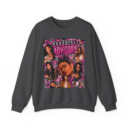 “Parental Advisory” Kehlani Crewneck Sweatshirt