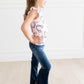 Denim Blue Velvet Bells