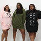 “Hot Girl Hoodies” Sweater Dress