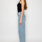 Harlow High Waisted Barrel Jeans Blue