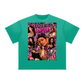 “Parental Advisory” Kehlani Sun Fade Raw Edge Tee