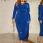 “Surprise” Slit Dress