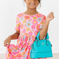 Caribbean Blue Girl's Crossbody Purse