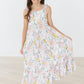 Autumn Breeze Ruffle Maxi Dress