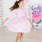Twinkle Ties 3/4 Sleeve Pocket Twirl Dress