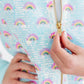 Mint Rainbow Sequin Jacket