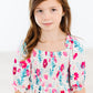 Dots & Daisies Smocked Ruffle Dress