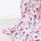 Dots & Daisies Smocked Ruffle Dress