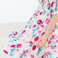 Dots & Daisies Smocked Ruffle Dress
