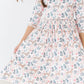 Cheetah Girl 3/4 Sleeve Pocket Twirl Dress
