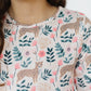 Cheetah Girl 3/4 Sleeve Pocket Twirl Dress