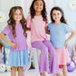 Bright Lilac Scrunchy Bells