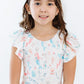 Mermaid Friends S/S Flutter Sleeve Leotard