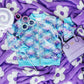 Lavender Glitter Girl's Crossbody Purse