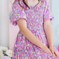 Playful Posy Smocked Ruffle Dress