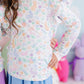 Hoppy Easter L/S Ruffle Tee