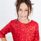 Red Sequin Dress