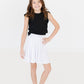 White Twirl Skort