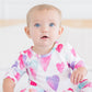 Light Hearted 3/4 Sleeve Twirl Bodysuit