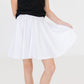 White Twirl Skort