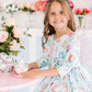 Wonderland 3/4 Sleeve Pocket Twirl Dress