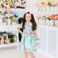 Spring Breeze S/S Pocket Twirl Dress