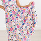 Tulip Blooms Ruffle Maxi Dress