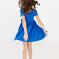 Royal Blue S/S Pocket Twirl Dress