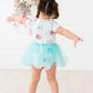 Rainbow Grooves Tutu Bodysuit