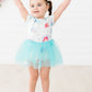 Rainbow Grooves Tutu Bodysuit