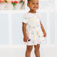 Watercolor Rainbows S/S Twirl Bodysuit